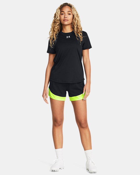 Women's UA Challenger Pro Shorts, Black, pdpMainDesktop image number 2